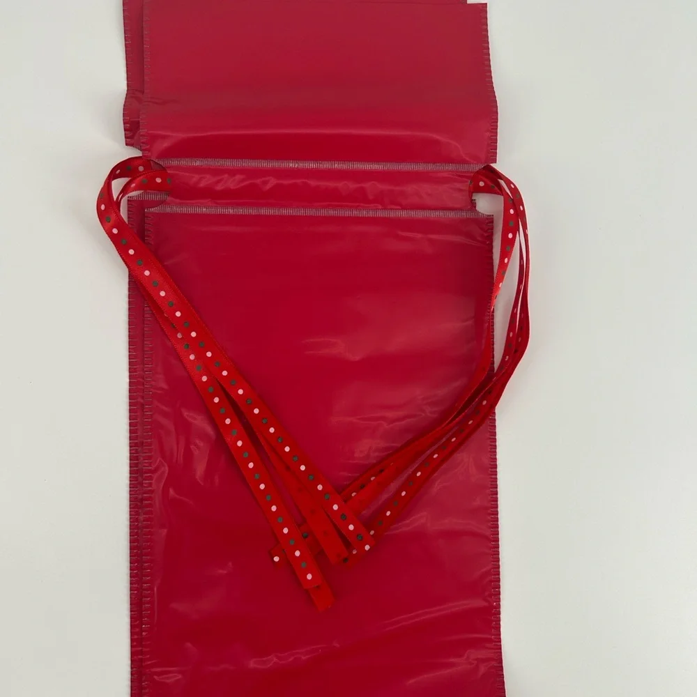 Festive Gift Bag Set - Red, Green, Blue, Gold, Silver